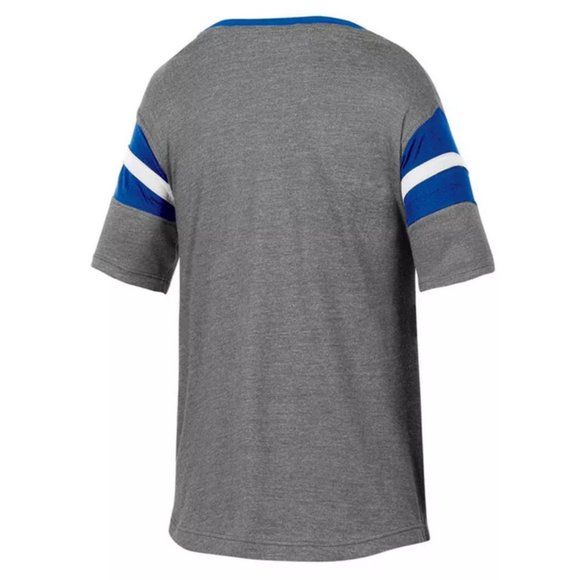 NCAA Memphis Tigers Girls' Short Sleeve Striped Shirt S 6/6X - Picture 3 of 3